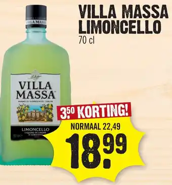 Super Dirck 3 VILLA MASSA LIMONCELLO 70 cl aanbieding