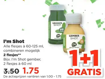 PLUS I'm Shot aanbieding