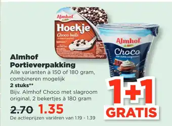 PLUS Almhof Portieverpakking aanbieding