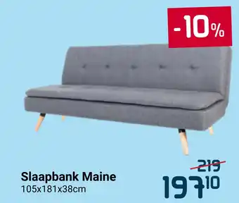 Beddenreus Slaapbank Maine aanbieding