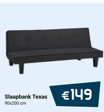 Beddenreus Slaapbank Texas aanbieding