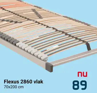 Beddenreus Flexus 2860 vlak aanbieding