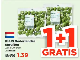 PLUS Plus nederlandse spruiten aanbieding