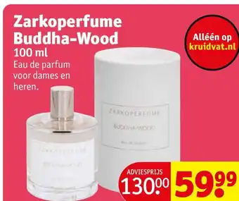 Kruidvat Zarkoperfume Buddha-Wood 100 ml aanbieding