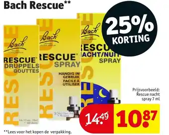 Kruidvat Bach Rescue aanbieding