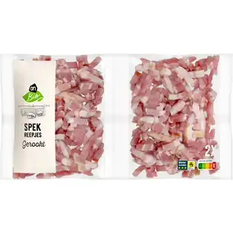 Albert Heijn Ah biologisch gerookte spekreepjes aanbieding