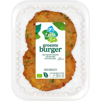 Albert Heijn Ah terra biologische groenteburger aanbieding