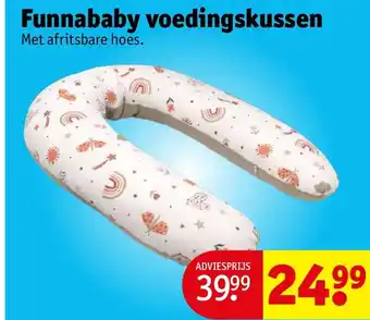 Kruidvat Funnababy voedingskussen aanbieding