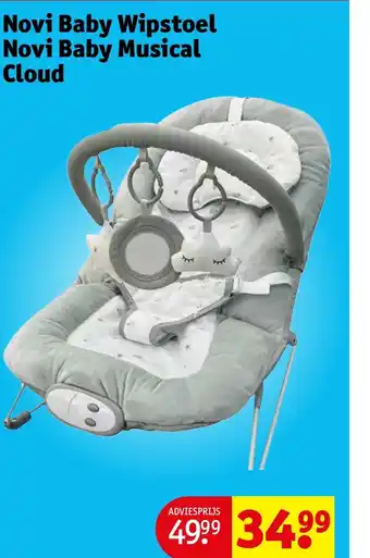 Kruidvat Novi Baby Wipstoel Novi Baby Musical Cloud aanbieding