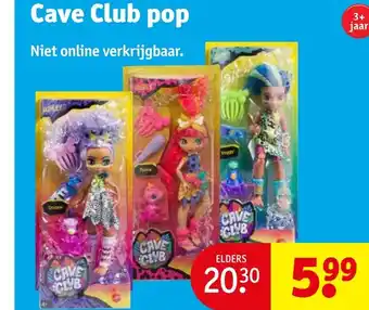 Kruidvat Cave Club pop aanbieding