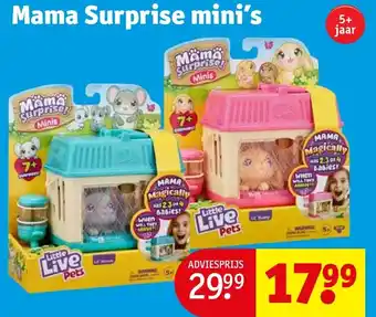 Kruidvat Mama Surprise mini's aanbieding