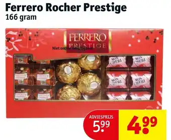 Kruidvat Ferrero Rocher Prestige 166 gram aanbieding