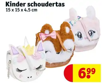 Kruidvat Kinder schoudertas 15 x 15 x 4.5 cm aanbieding