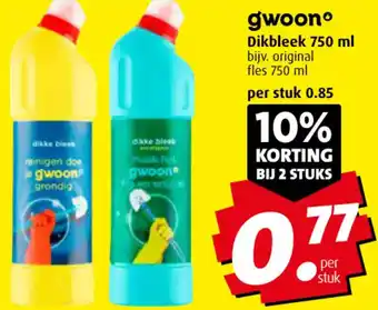 Boni gwoon Dikbleek 750 ml aanbieding