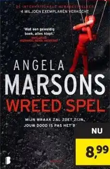 Boekenvoordeel Wreed spel aanbieding