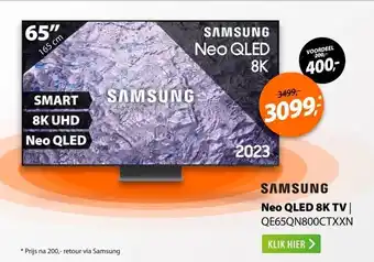 Expert Samsung qe65qn800ct neo qled 8k 2023 aanbieding