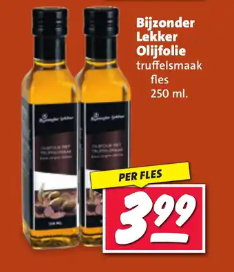 Nettorama Bijzonder Lekker Olijfolie truffelsmaak fles 250 ml. aanbieding