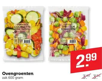 Coop Ovengroenten zak 600 gram aanbieding