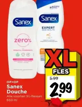 Vomar Voordeelmarkt Sanex douche aanbieding