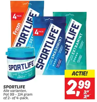 Dekamarkt SPORTLIFE aanbieding