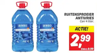 Dekamarkt RUITENSPROEIER ANTIVRIES Can 4 liter. aanbieding