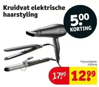 Kruidvat Kruidvat elektrische haarstyling aanbieding