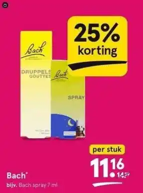 Etos Bach* bijv. bach spray 7 ml aanbieding