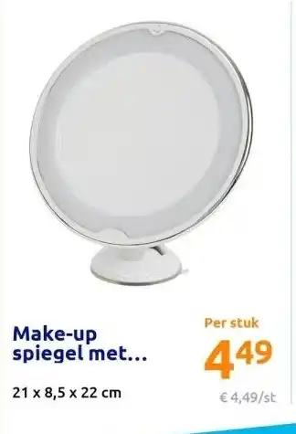 Action Make-up spiegel met... aanbieding