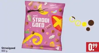 ALDI Strooigoed 800 g. aanbieding