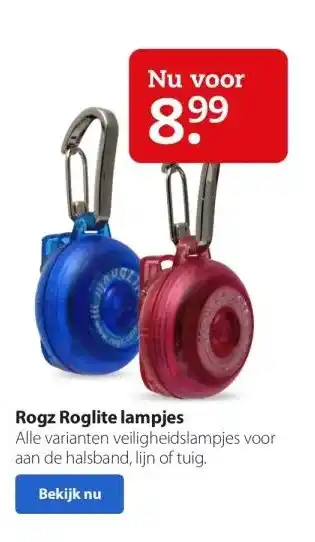 Pets Place Rogz roglite lampjes aanbieding