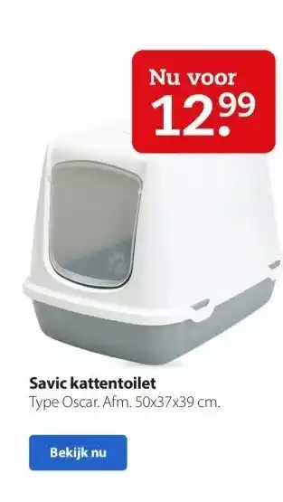 Pets Place Savic kattentoilet aanbieding