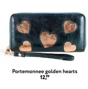 Primera Portemonnee golden hearts aanbieding