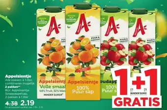 PLUS Appelsientje aanbieding