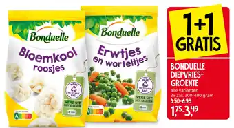 Jan Linders BONDUELLE DIEPVRIES GROENTE aanbieding