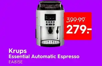 HEMA Krups Essential Automatic Espresso EA815E aanbieding