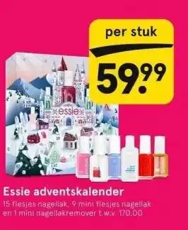 Etos Essie adventskalender aanbieding