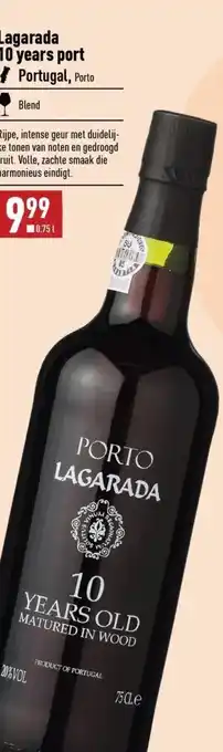 ALDI Lagarada 10 years port portugal, porto aanbieding