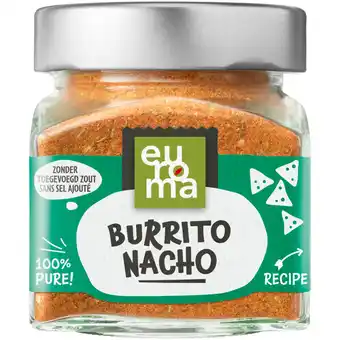 Dekamarkt Euroma burrito nacho aanbieding