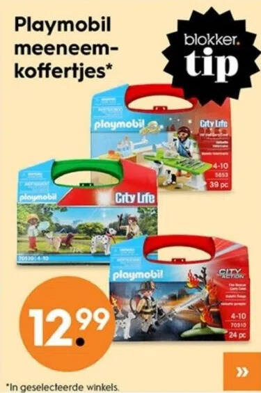 playmobil dierentuin aanbieding