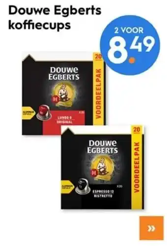 Blokker Douwe egberts koffiecups aanbieding