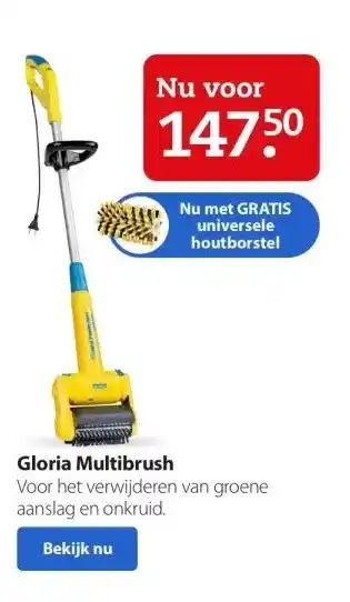 Boerenbond Gloria multibrush aanbieding