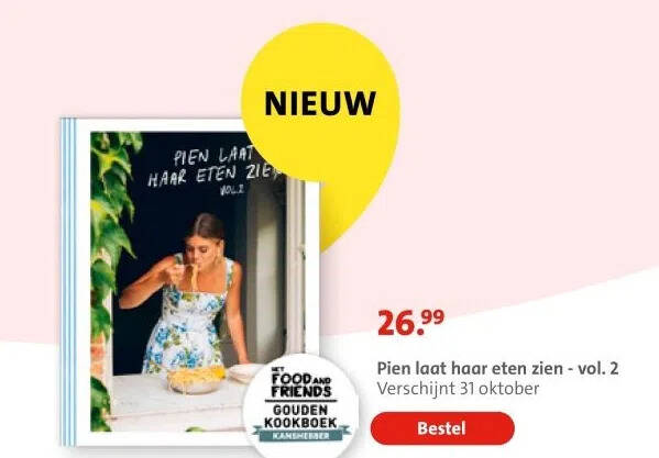 Pien laat haar eten zien aanbieding bij Bruna