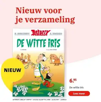 Bruna De witte iris aanbieding