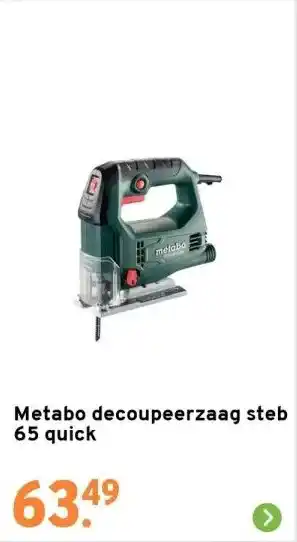 GAMMA Metabo decoupeerzaag steb 65 quick aanbieding