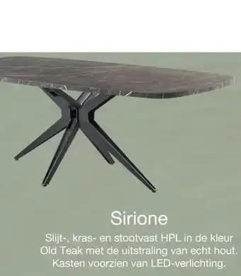 IN.HOUSE Sirione aanbieding