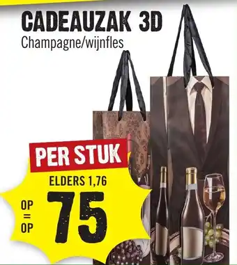 Dirck 3 CADEAUZAK 3D aanbieding