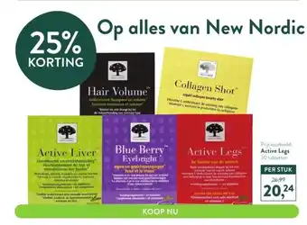 Holland & Barrett Prijsvoorbeeld: active legs aanbieding