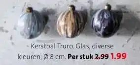 Intratuin -kerstbal truro. aanbieding