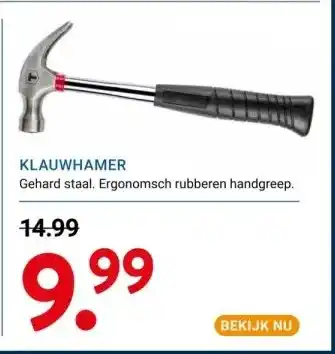 Kluswijs Klauwhamer aanbieding
