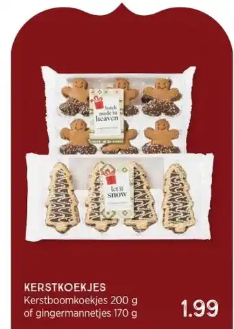 Xenos KERSTKOEKJES Kerstboomkoekjes 200g aanbieding